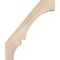 Ekena Millwork 5 1/2"W x 20"D x 24"H Balboa Smooth Knee Brace, Douglas Fir BRC06X20X24BOA00SDF - alternate 2